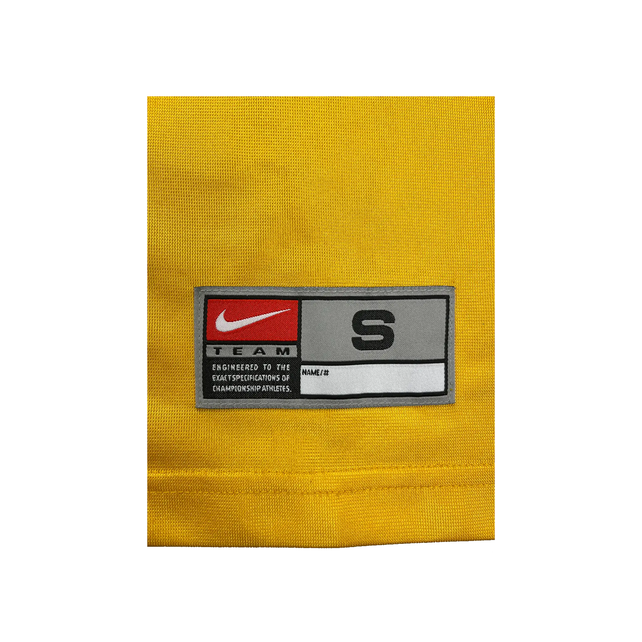 Nike Polo Jersey Yellow