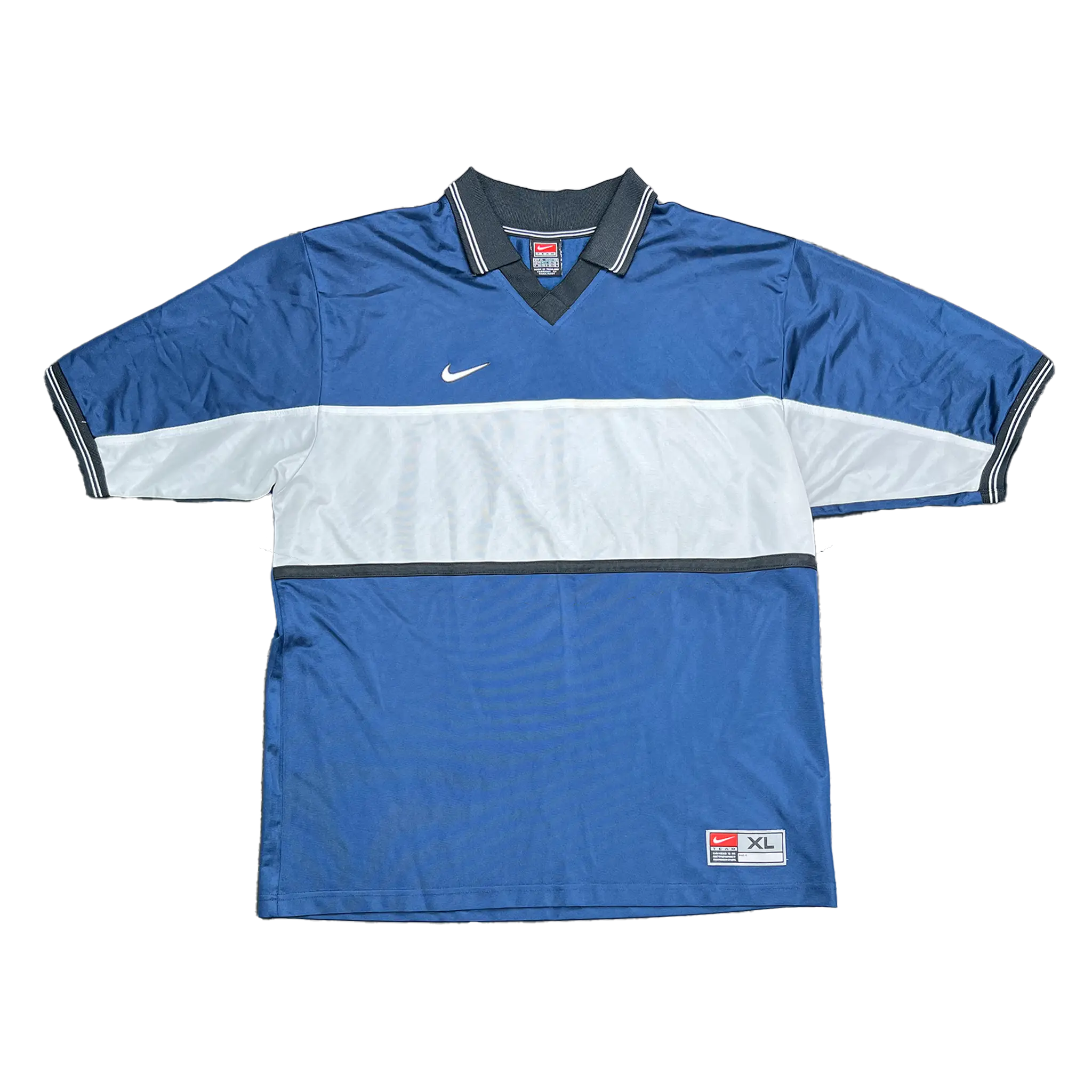 Nike Polo Blue/White Jersey