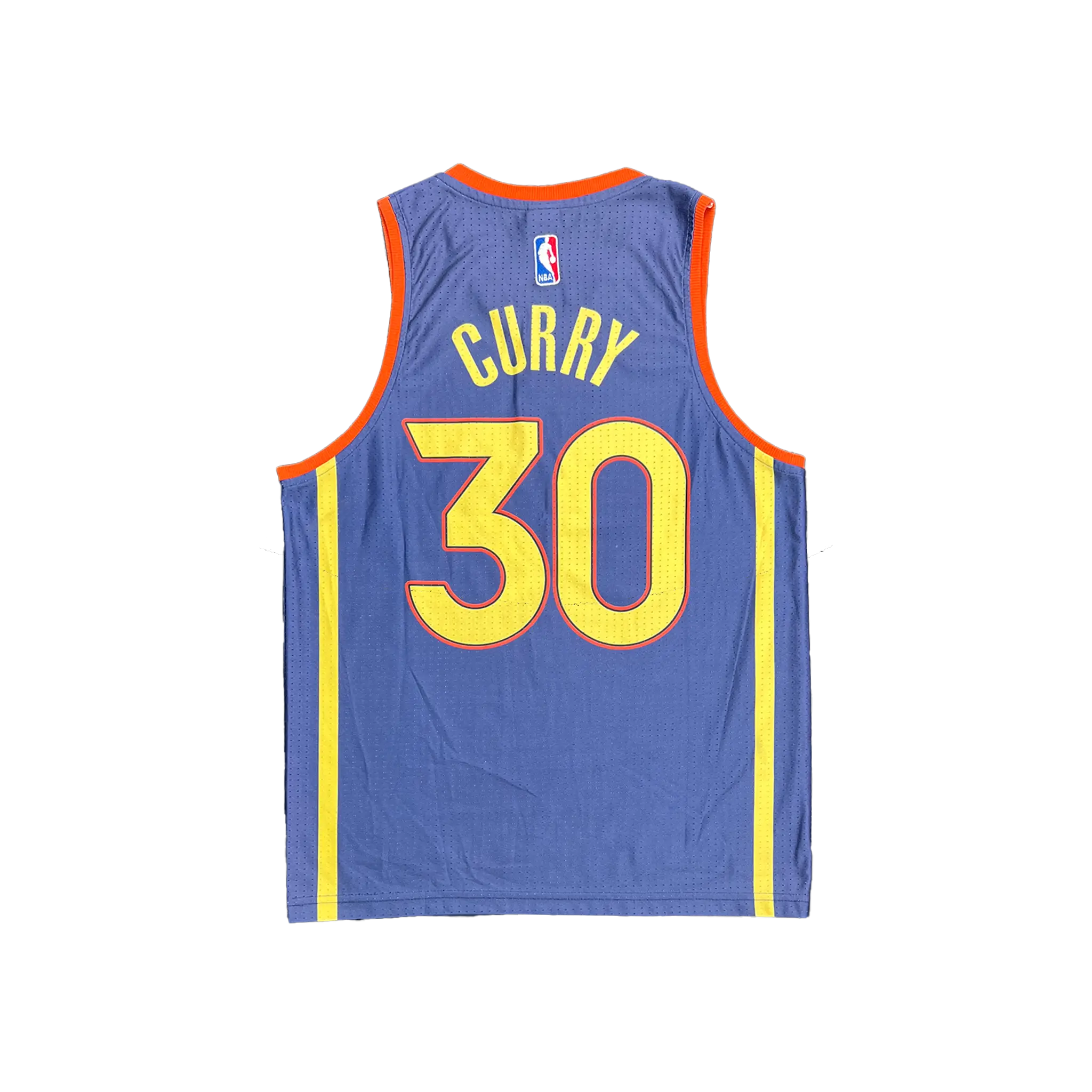 Rare Retro Steph Curry Golden State Warriors NBA Jersey Back