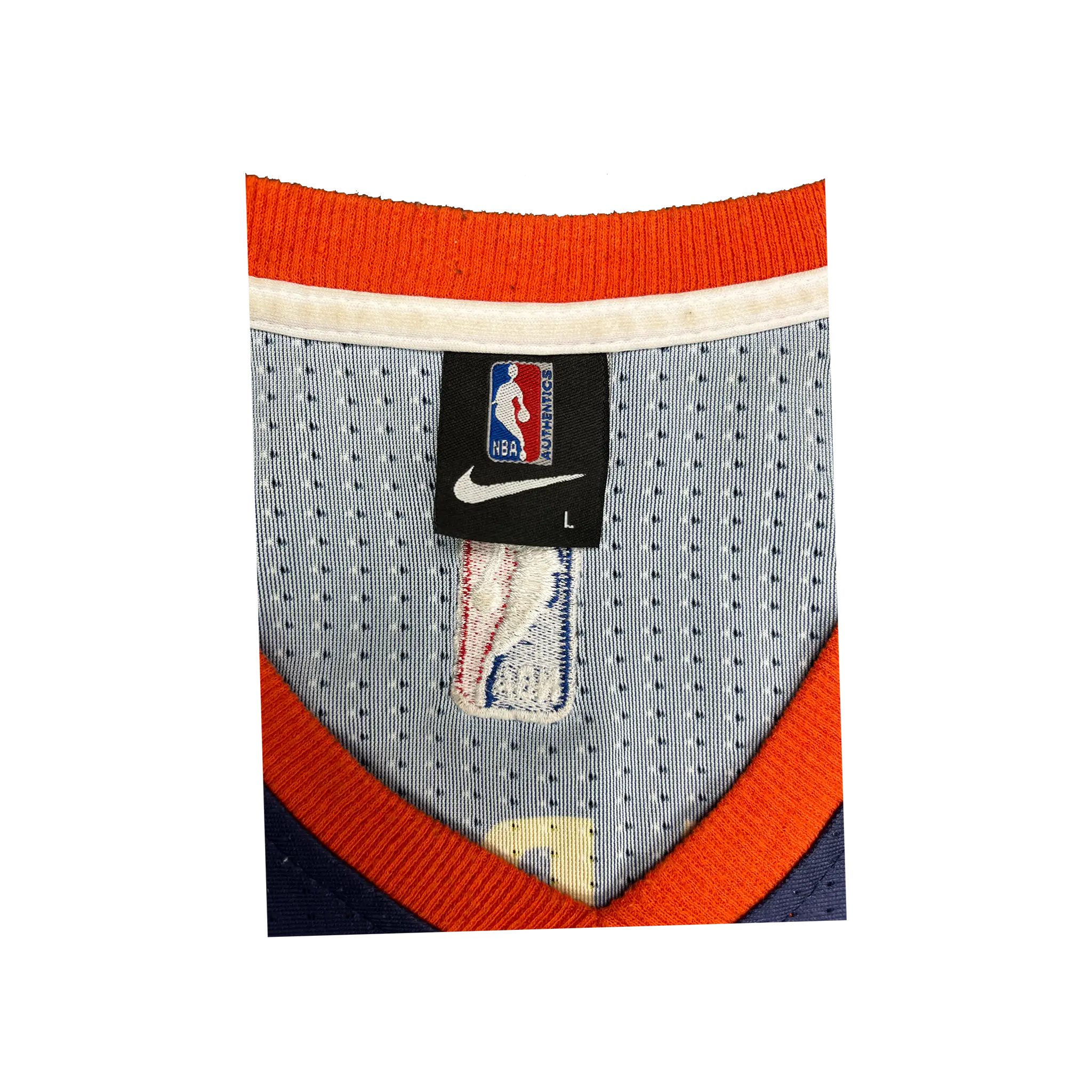 Rare Retro Steph Curry Golden State Warriors NBA Jersey Detail