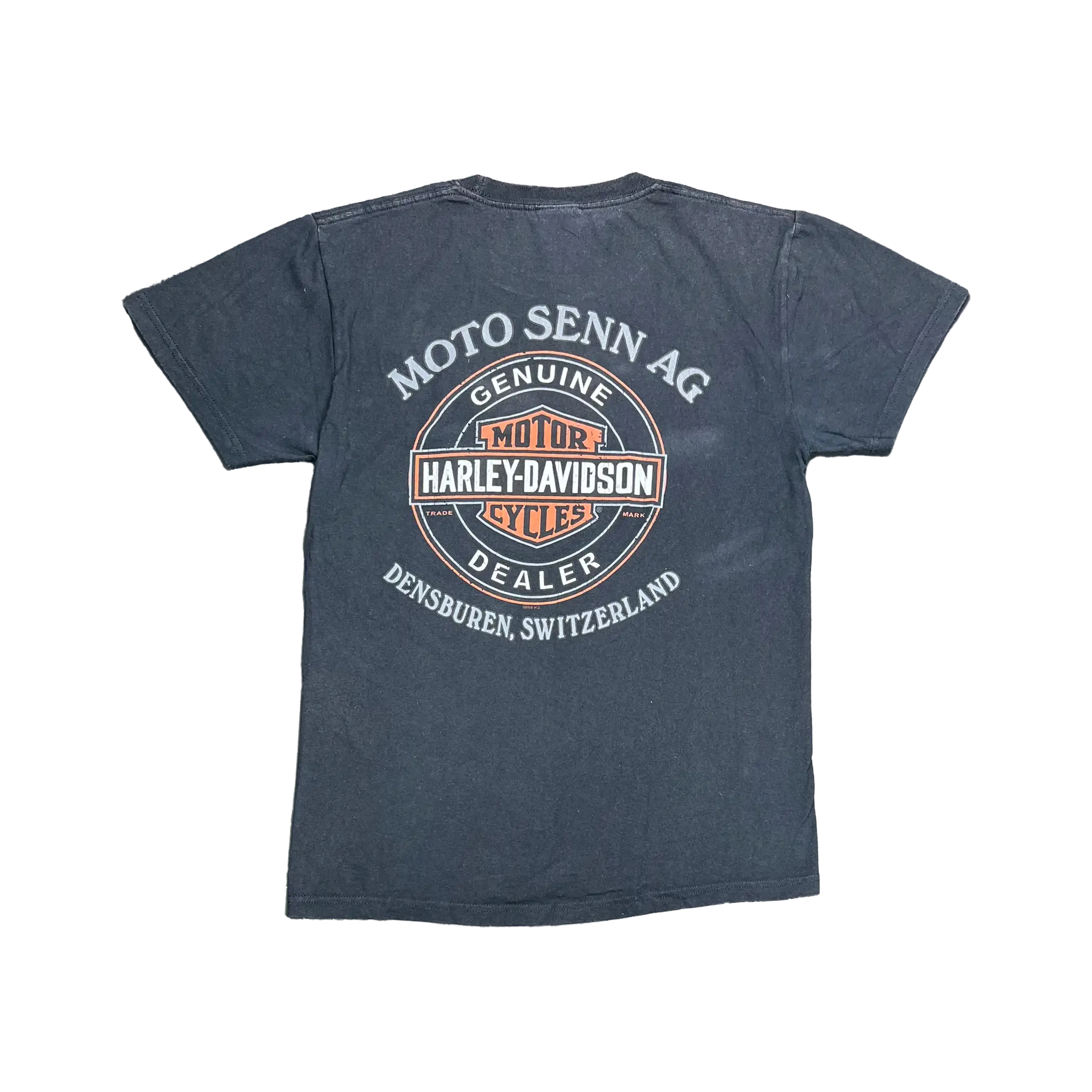 Rare Vintage Harley Davidson Tshirt Back