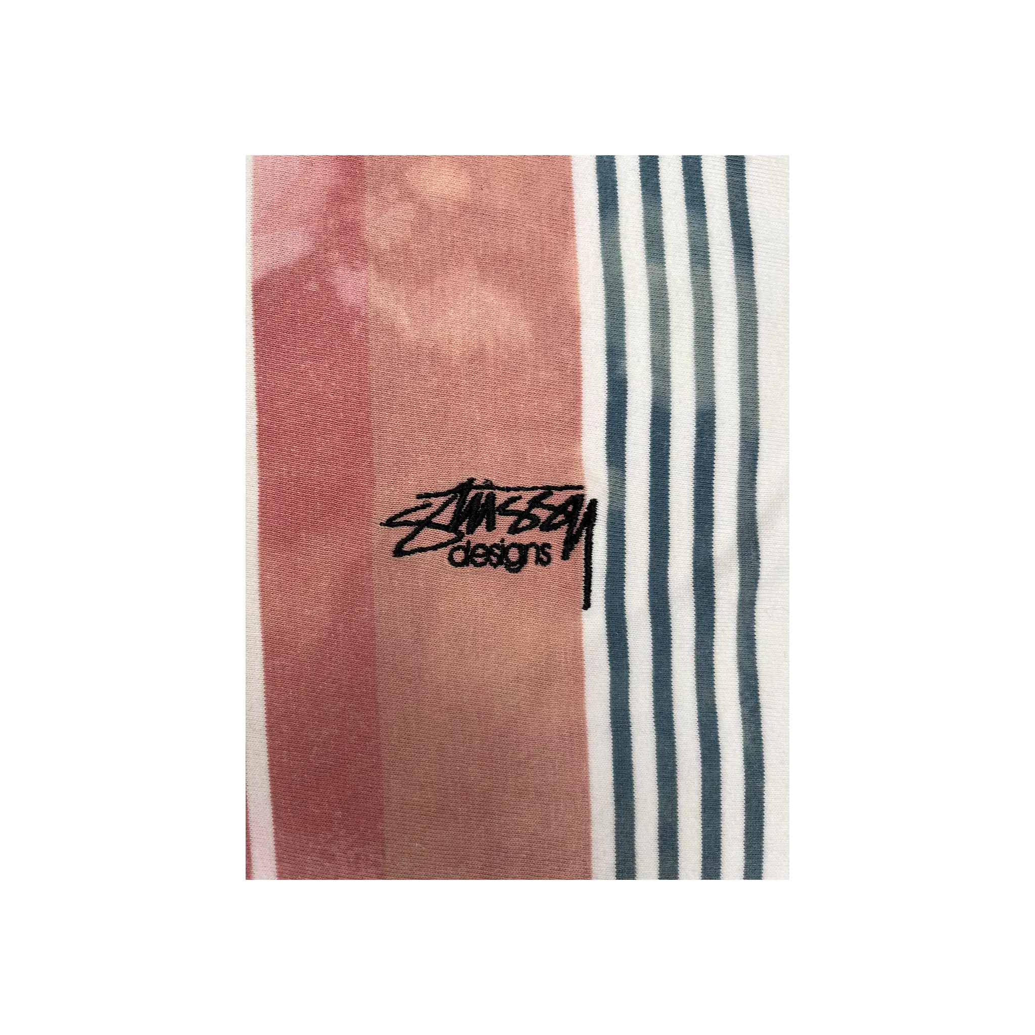 Rare Vintage Stussy Poloshirt Front Detail