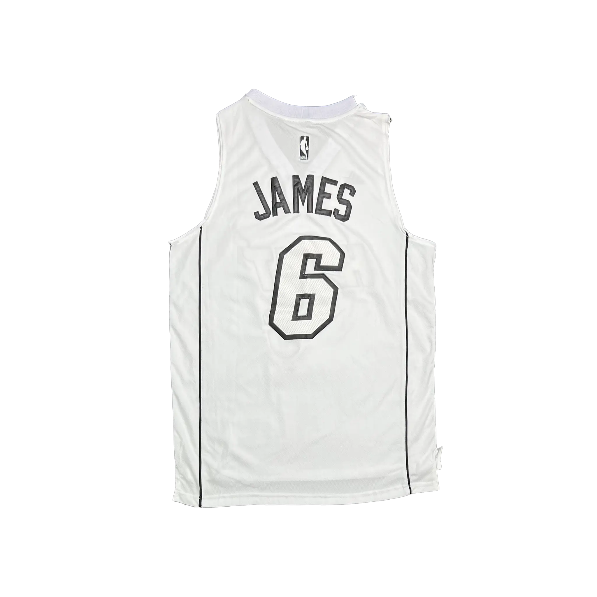 Retro Lebron James Miami Heat NBA Jersey Back