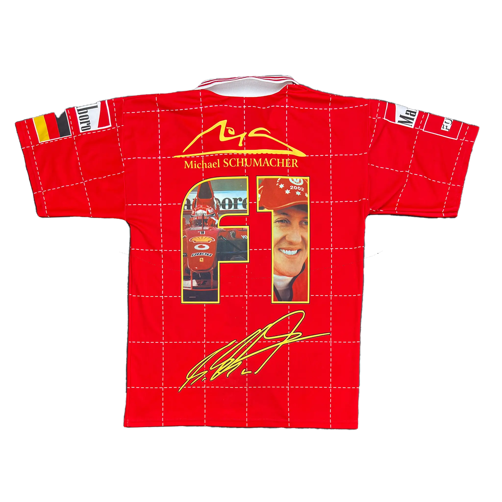 Retro Michael Schumacher Jersey Back