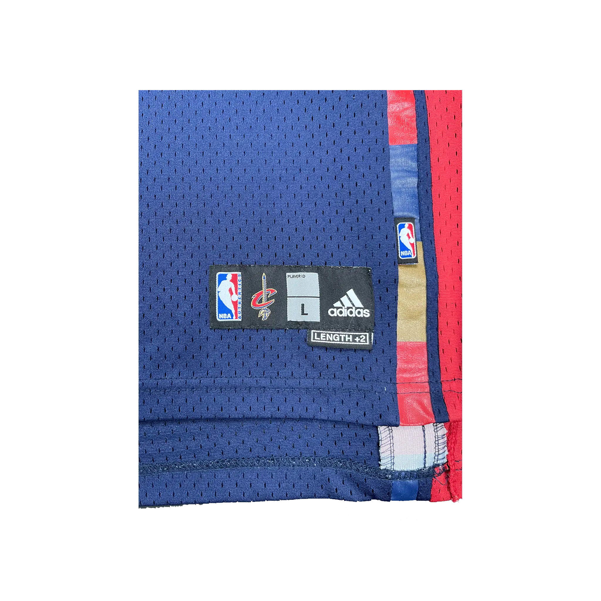 Vintage Lebron James Cleveland Cavaliers Jersey Front Detail