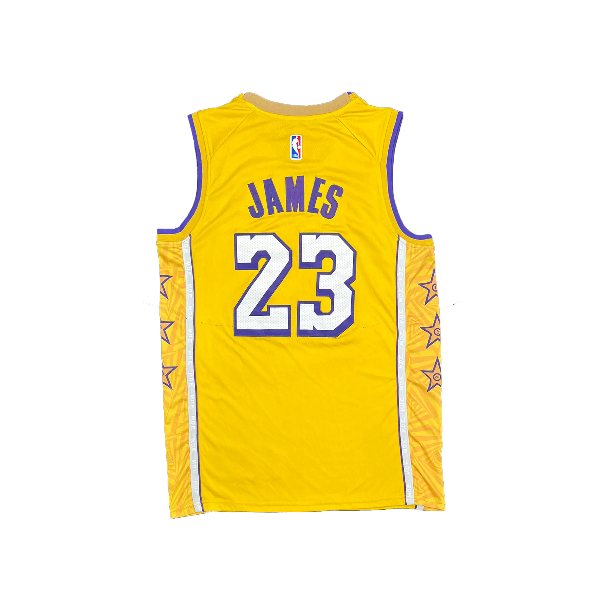Vintage Lebron James Los Angeles Lakers Jersey Back