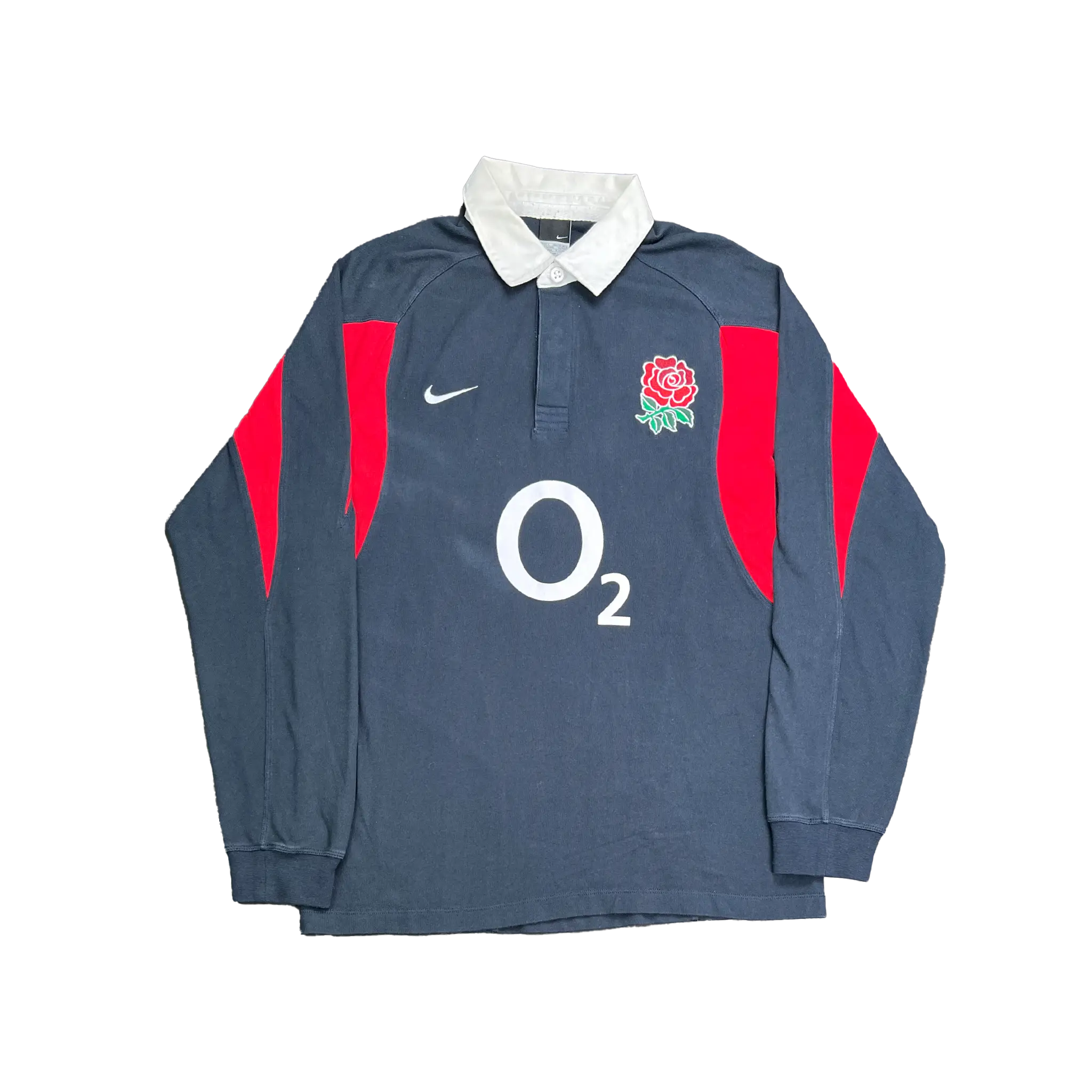 Vintage Nike England Rugby Poloshirt