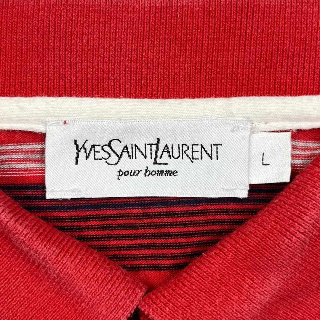 Yves Saint Laurent Poloshirt Red