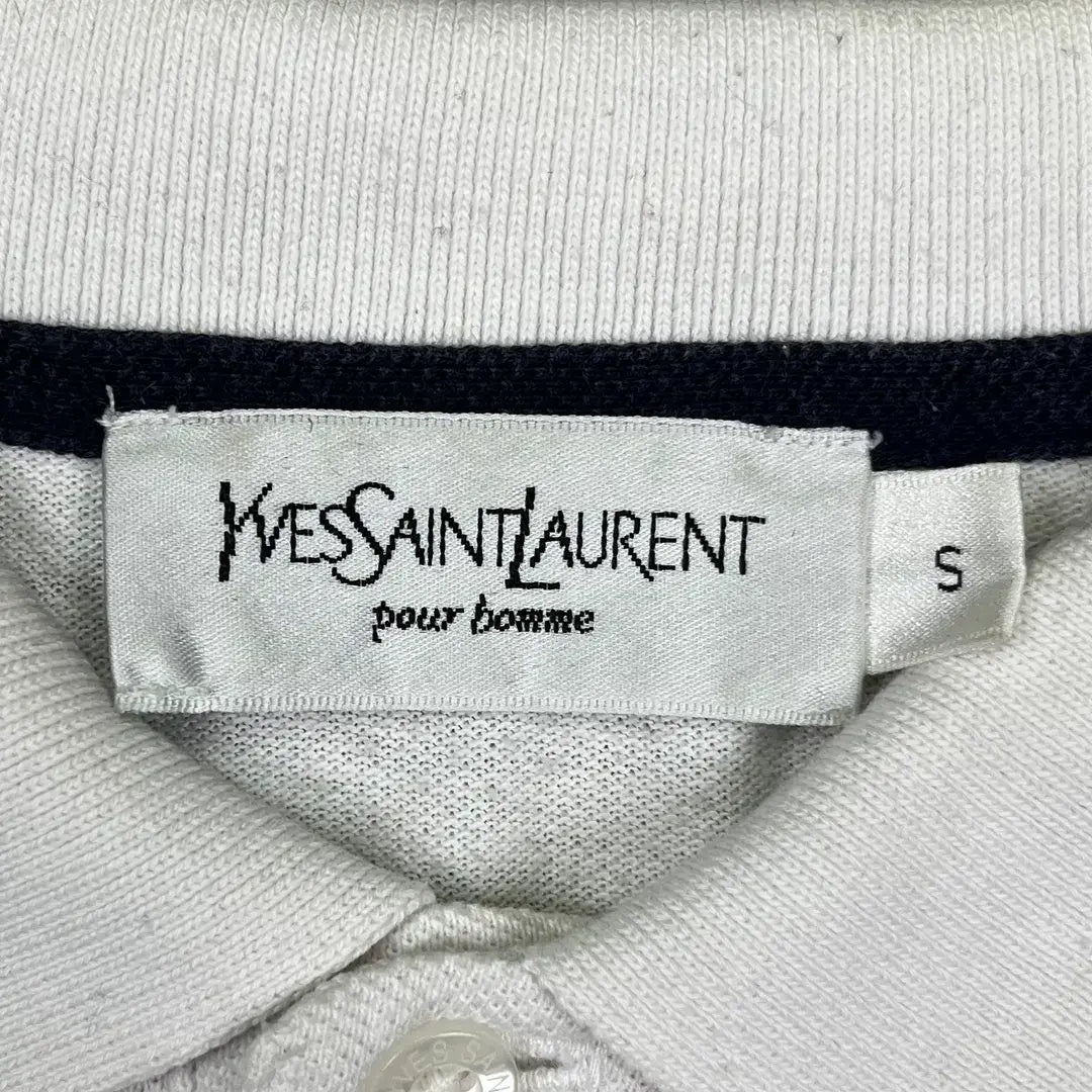 Yves Saint Laurent Poloshirt White