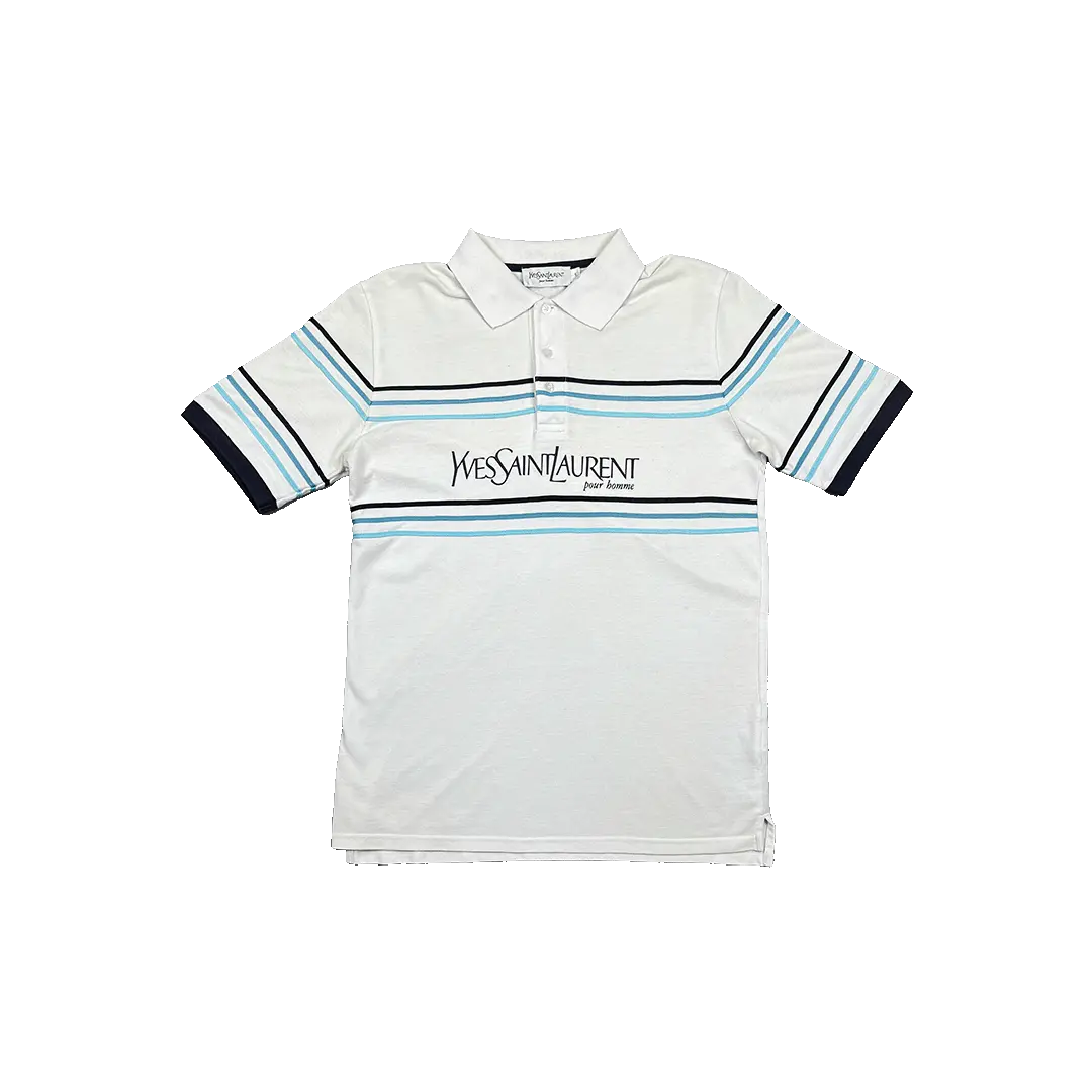 Yves Saint Laurent Poloshirt White