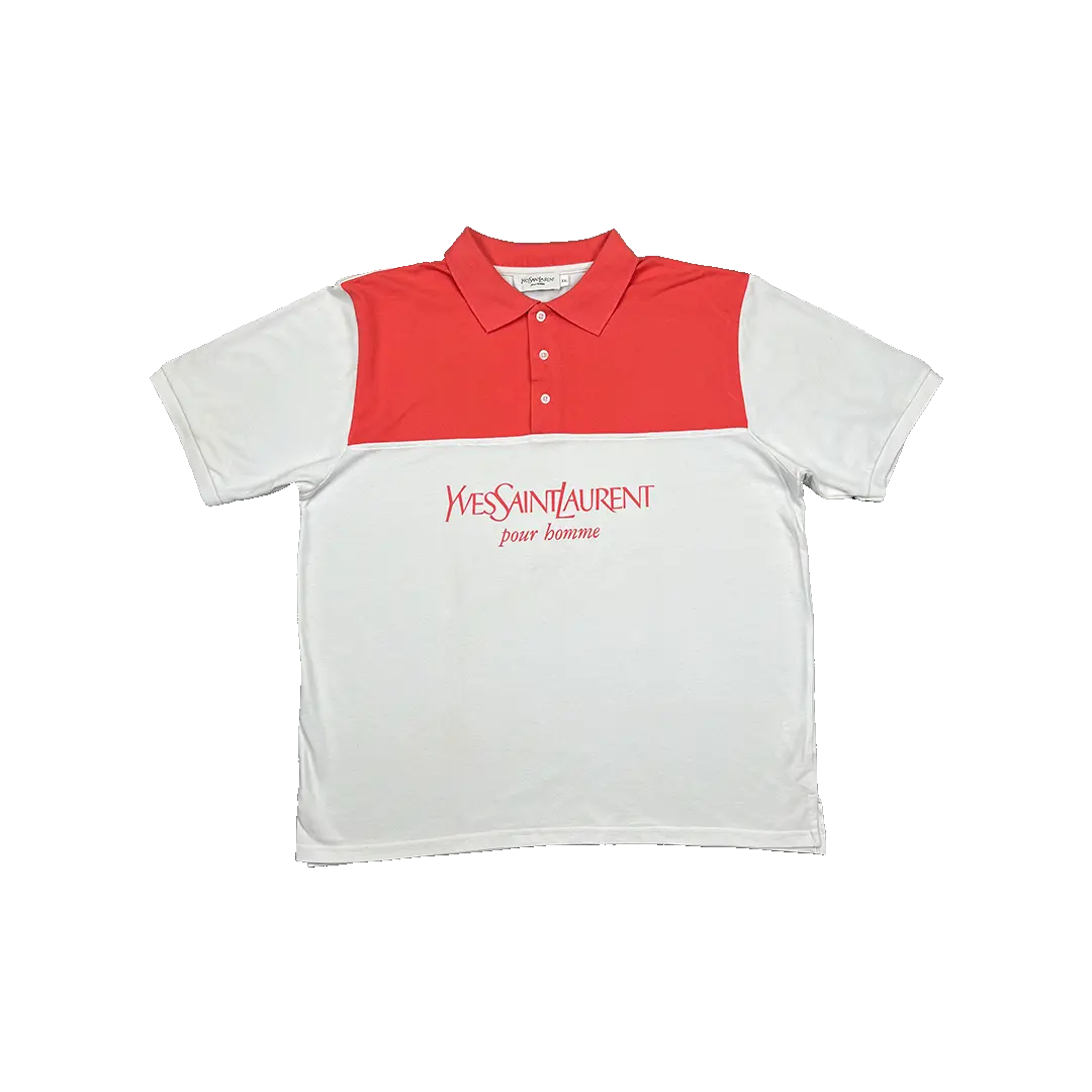 Yves Saint Laurent Poloshirt Two-Tone